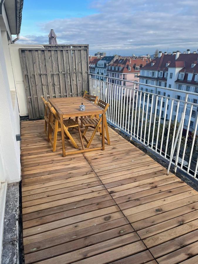 Le Brasilia - Appartement Neuf Pour 4 Personnes Avec Terrasse Strasbourg Exteriör bild