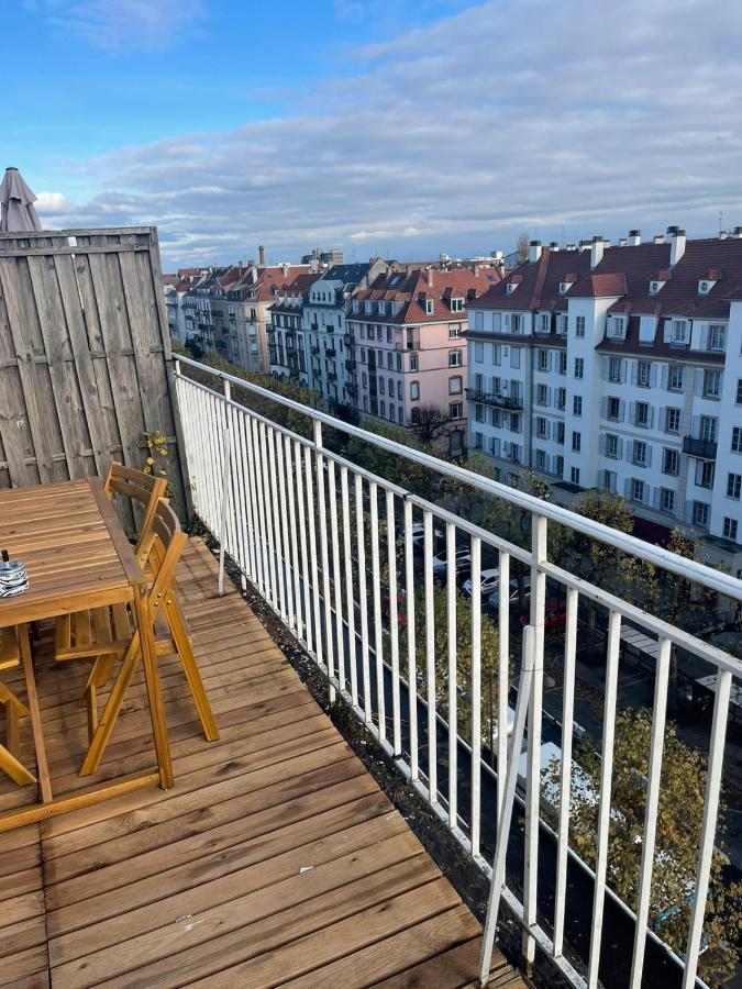Le Brasilia - Appartement Neuf Pour 4 Personnes Avec Terrasse Strasbourg Exteriör bild